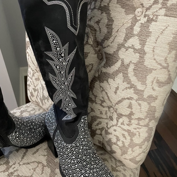 Rhinestone Western Boots. NWOT - Picture 4 of 6